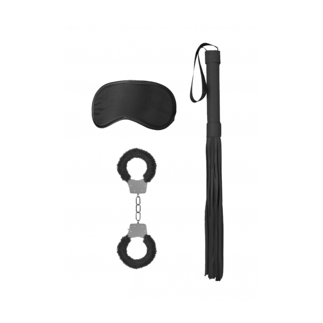 Ouch! Introductory Bondage Kit #1 (Black & White)