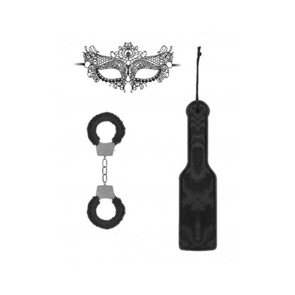 Ouch! Introductory Bondage Kit #3 (Black & White)Clothing