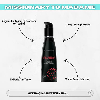 Wicked Aqua Strawberry 120ml